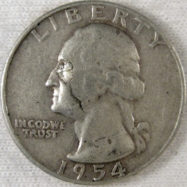 1954-Washington-Quarter-Lamination